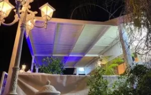 גלריית התקנות פרגולה חשמלית