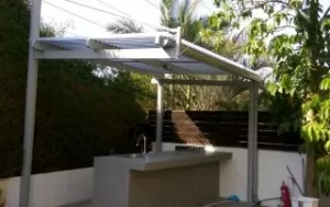 גלריית התקנות פרגולה חשמלית