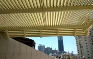 גלריית התקנות פרגולה חשמלית