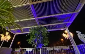 גלריית התקנות פרגולה חשמלית
